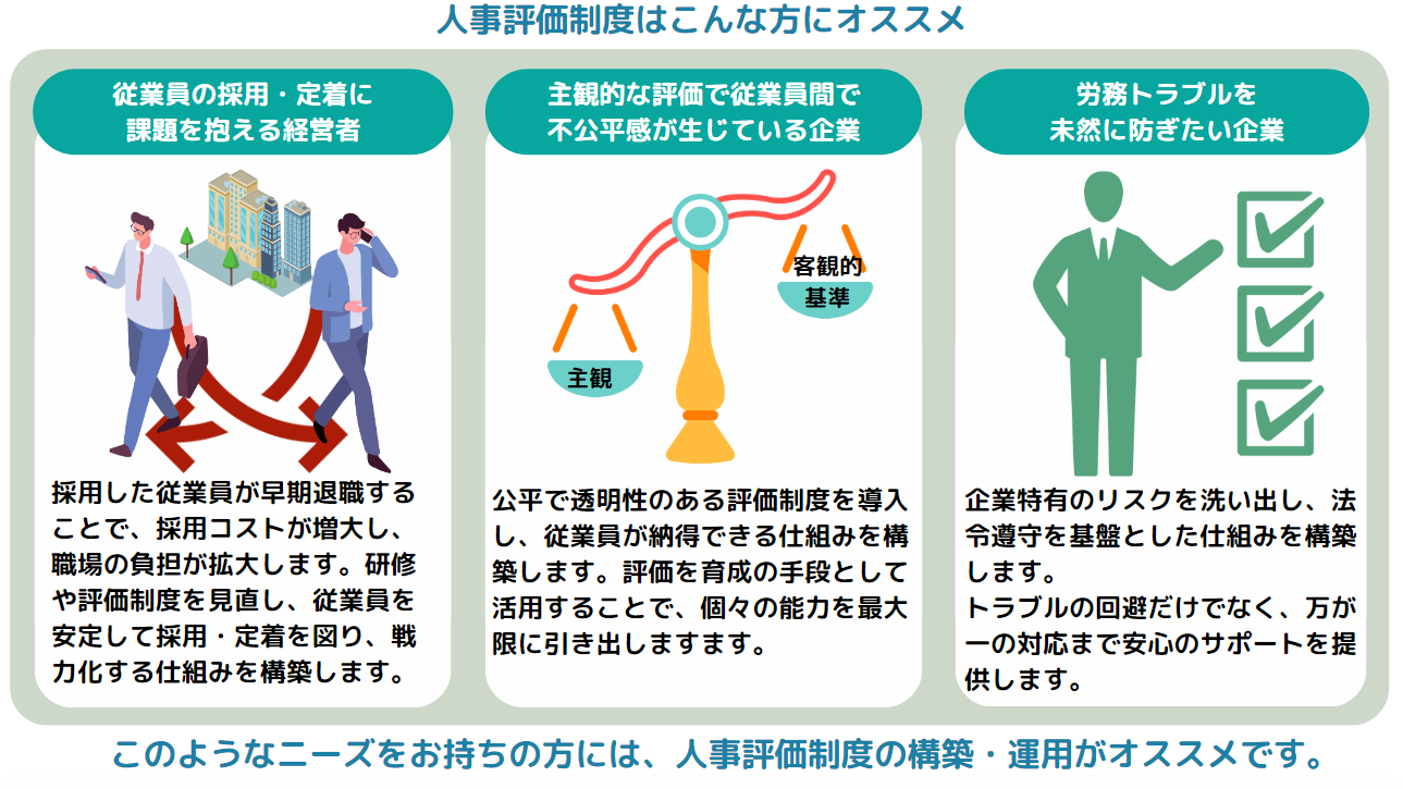 人事評価制度をオススメする人